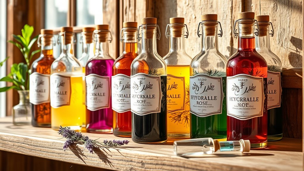 hydrolats shelf life management