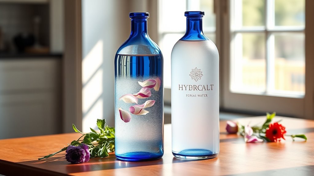 hydrolats versus floral waters