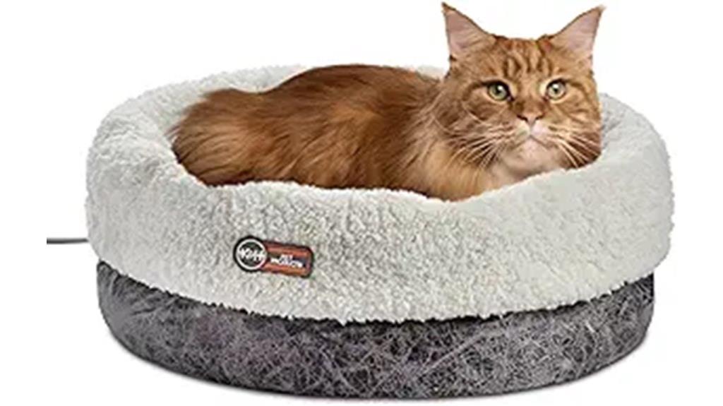 indoor heated cat bed