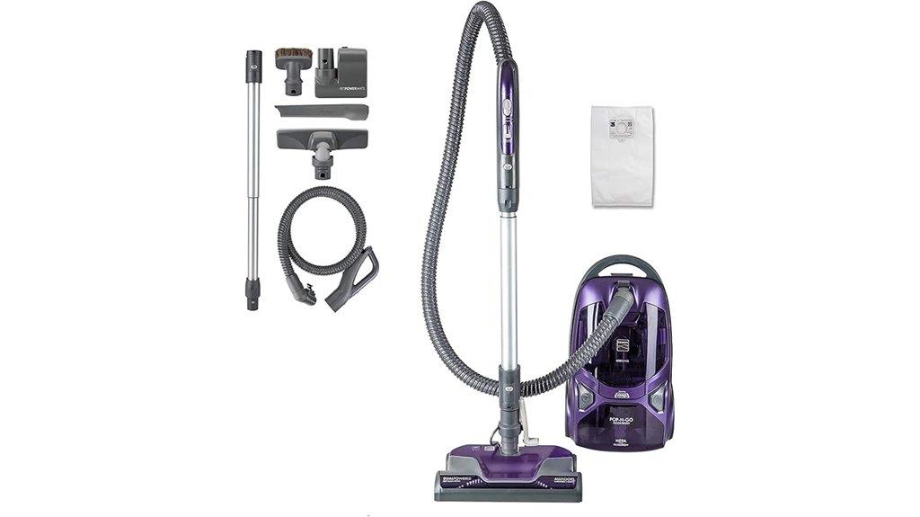 kenmore pet canister vacuum