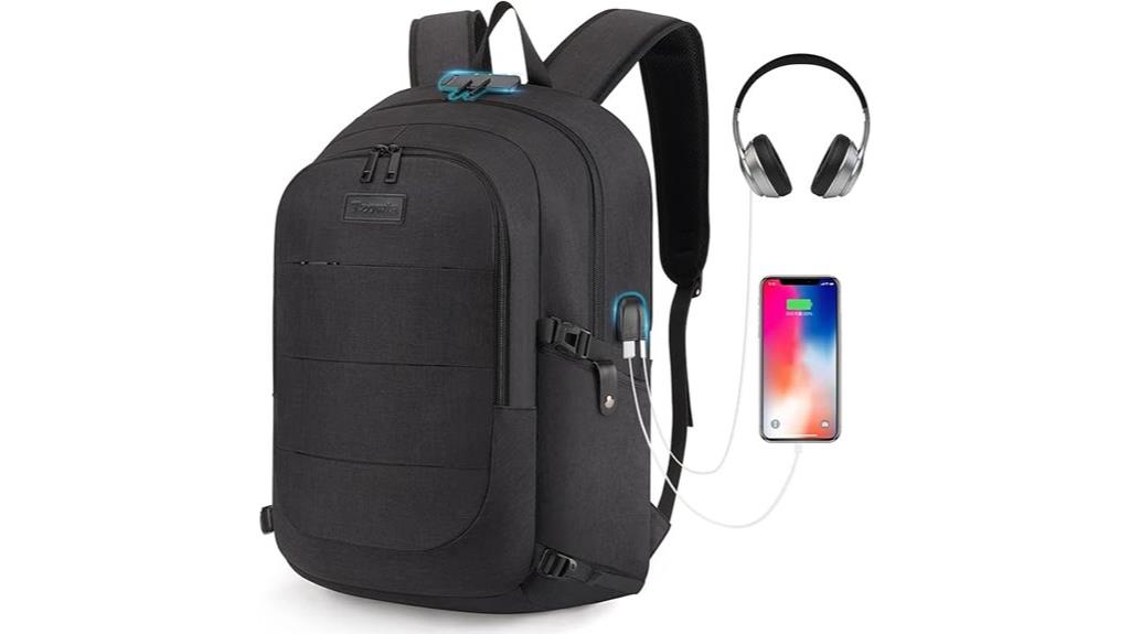 laptop backpack with usb