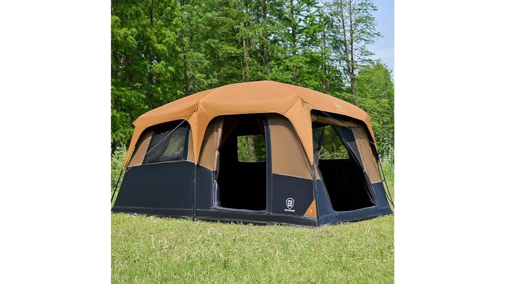 large 10 person camping tent