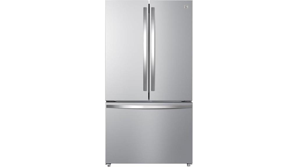 large 36 inch french fridge