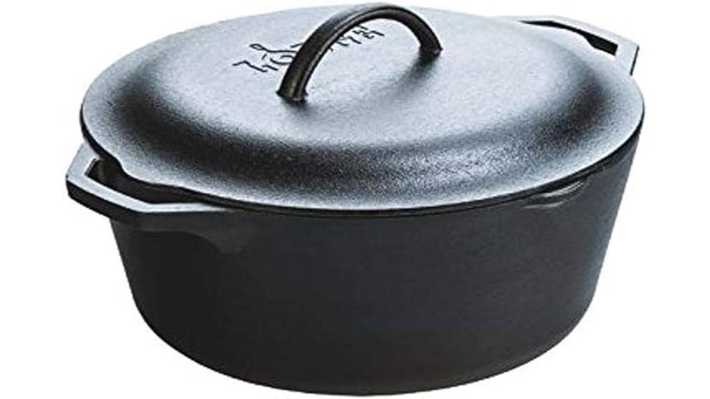large cast iron dutch oven