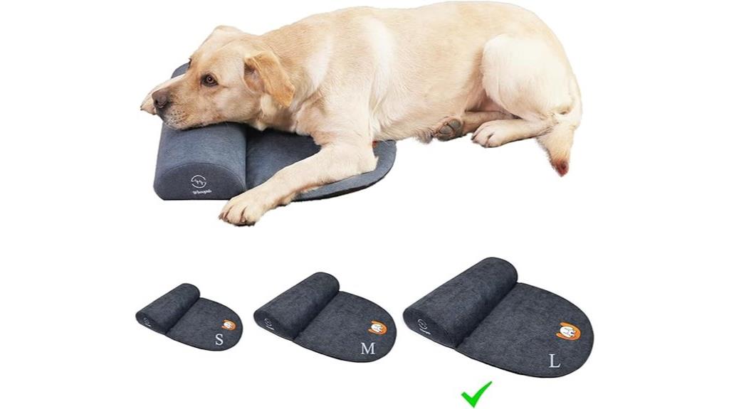 large dog bolster pillow