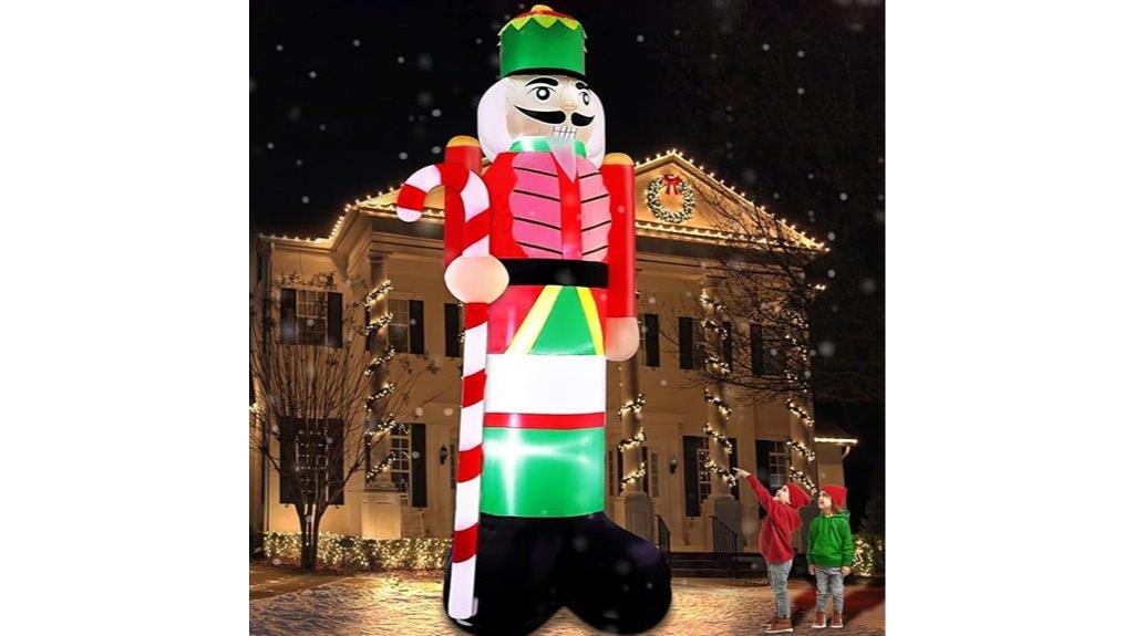 large outdoor nutcracker inflatable