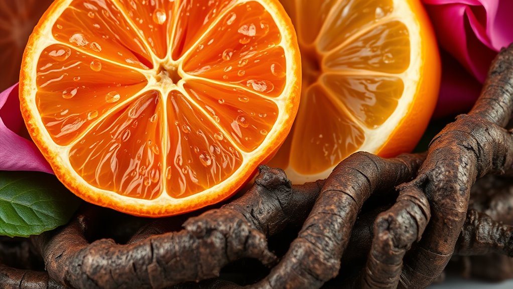 layers of scent composition