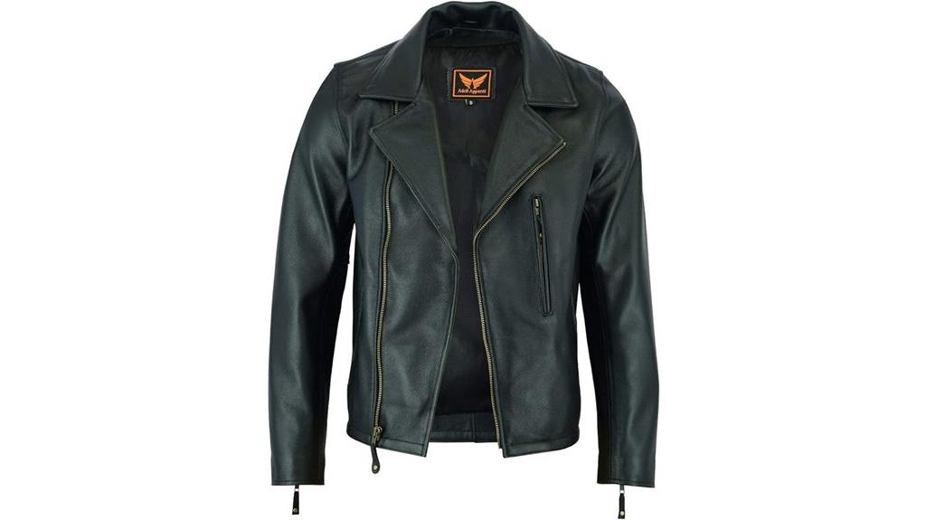leather motorcycle jacket