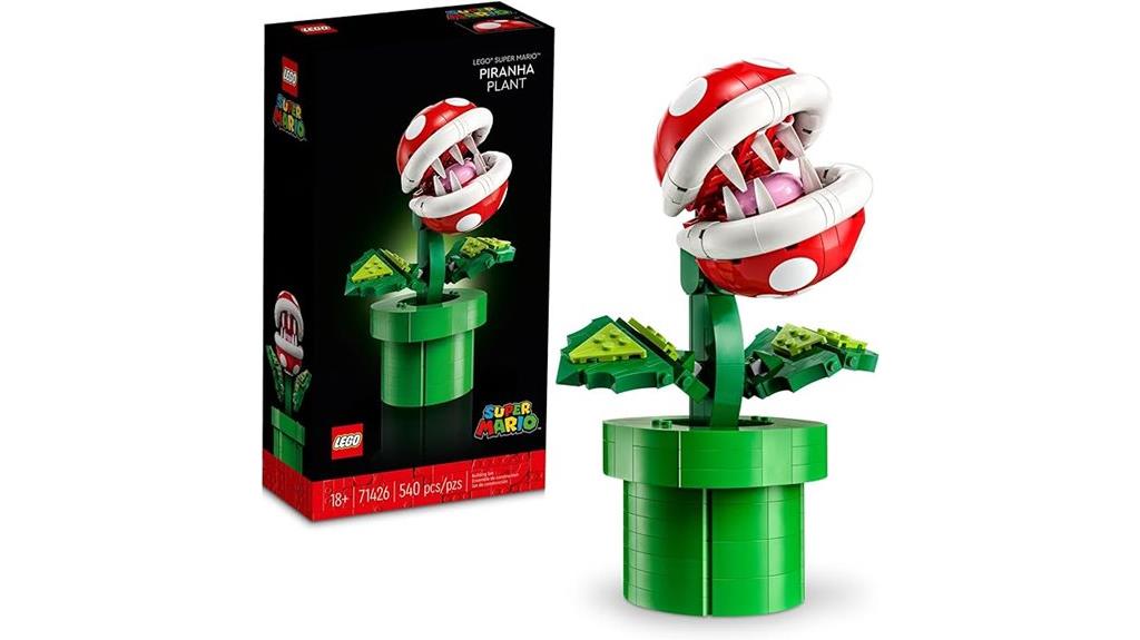 lego super mario piranha plant