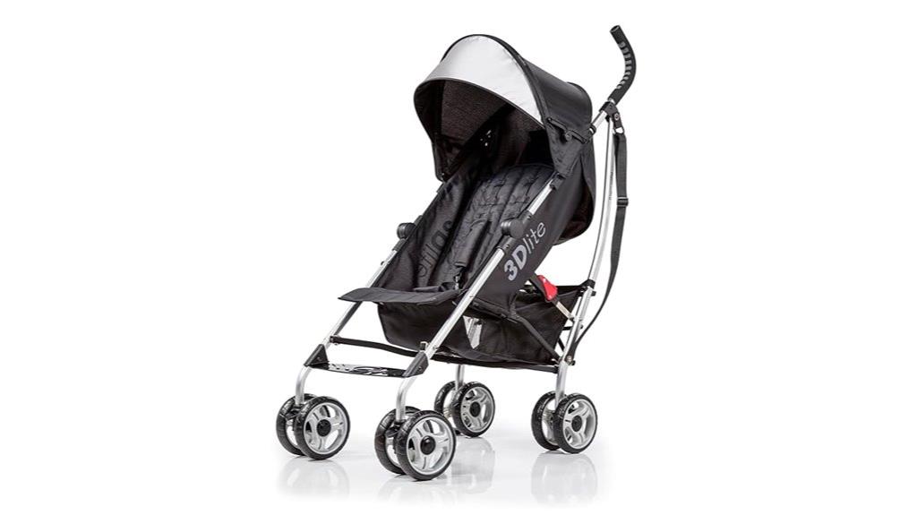 lightweight compact travel stroller