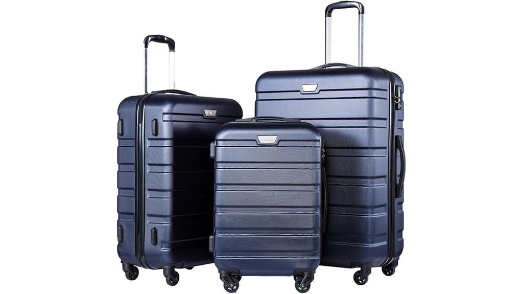 lightweight spinner luggage set