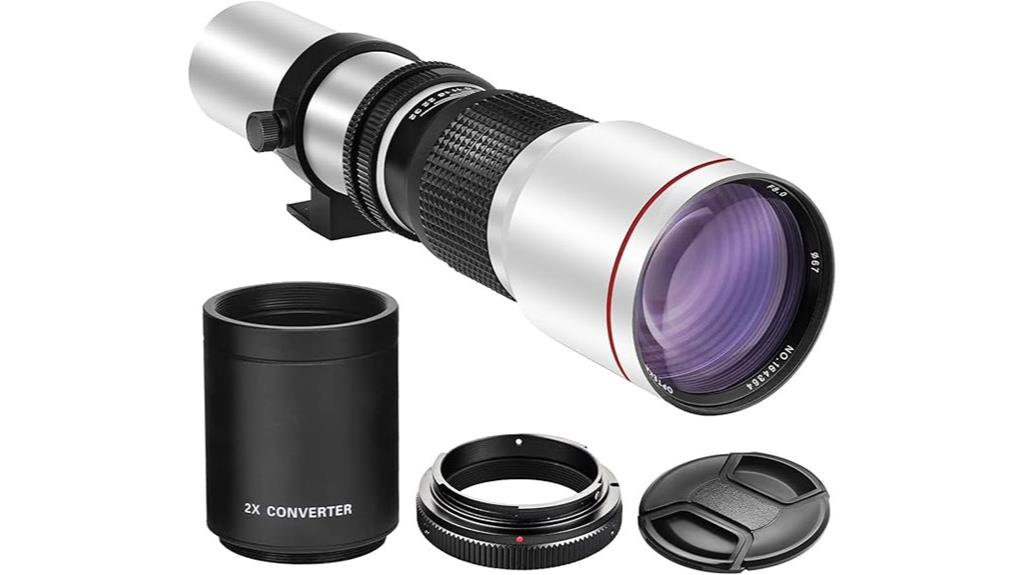 long focal length telephoto lens