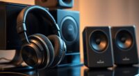luxury audio equipment selection