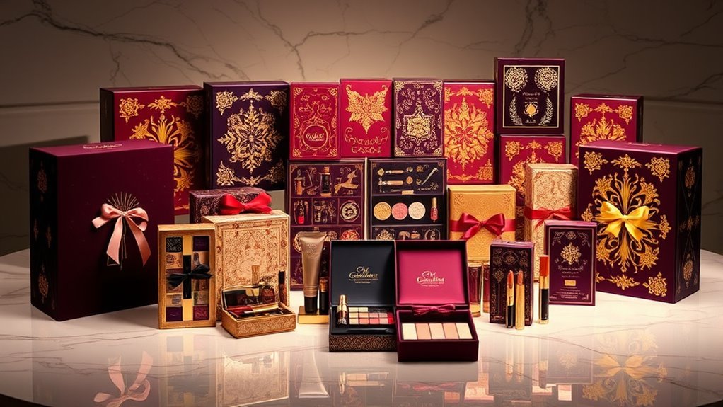 luxury beauty holiday countdown