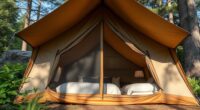 luxury camping tent options
