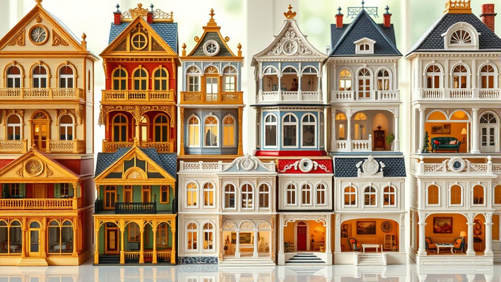 luxury dollhouses with accessories