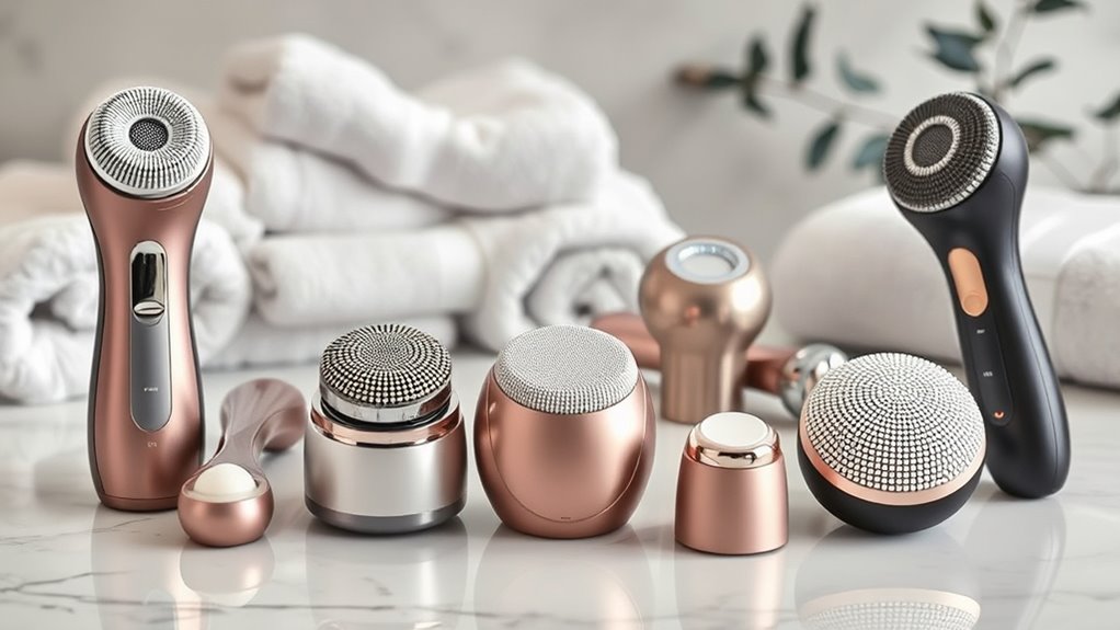 luxury facial cleansing devices