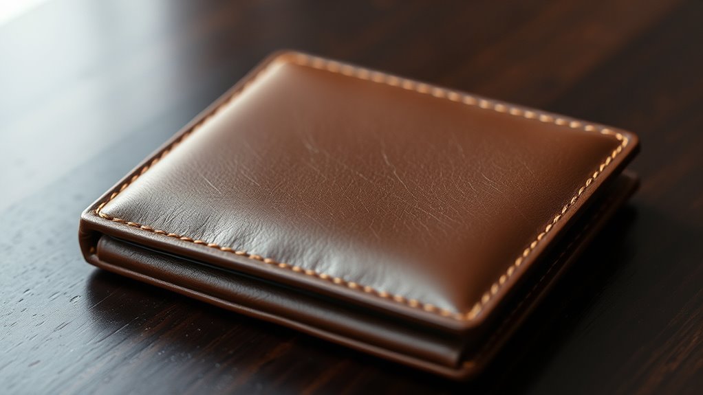 luxury leather wallet essentials