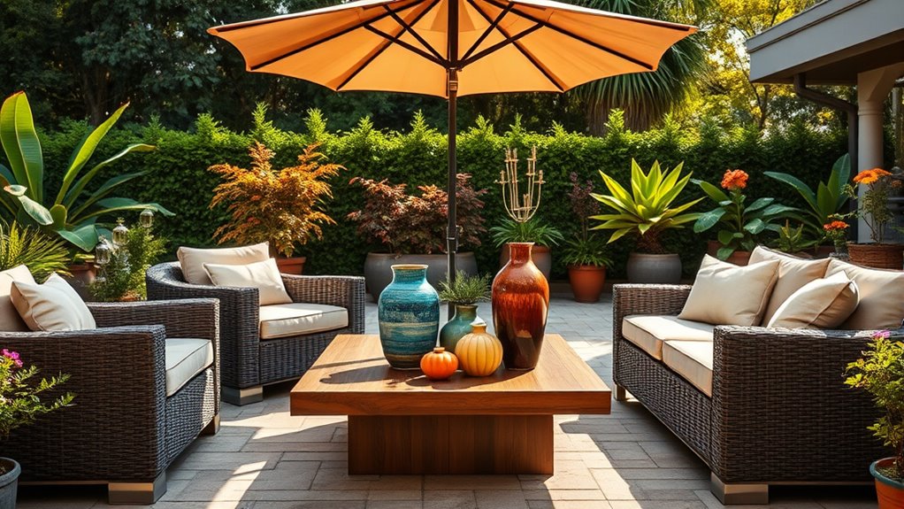 luxury outdoor patio furniture