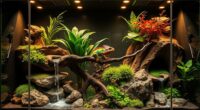 luxury reptile terrarium selection