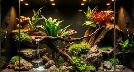 luxury reptile terrarium selection