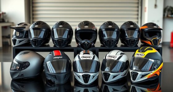 luxury safety motorcycle helmets