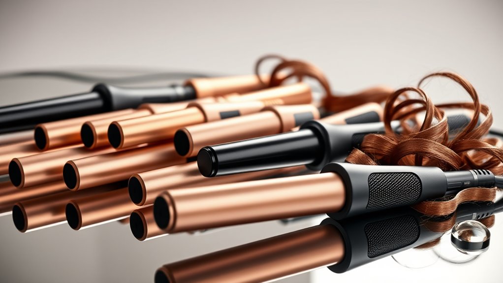 luxury salon quality curling tools