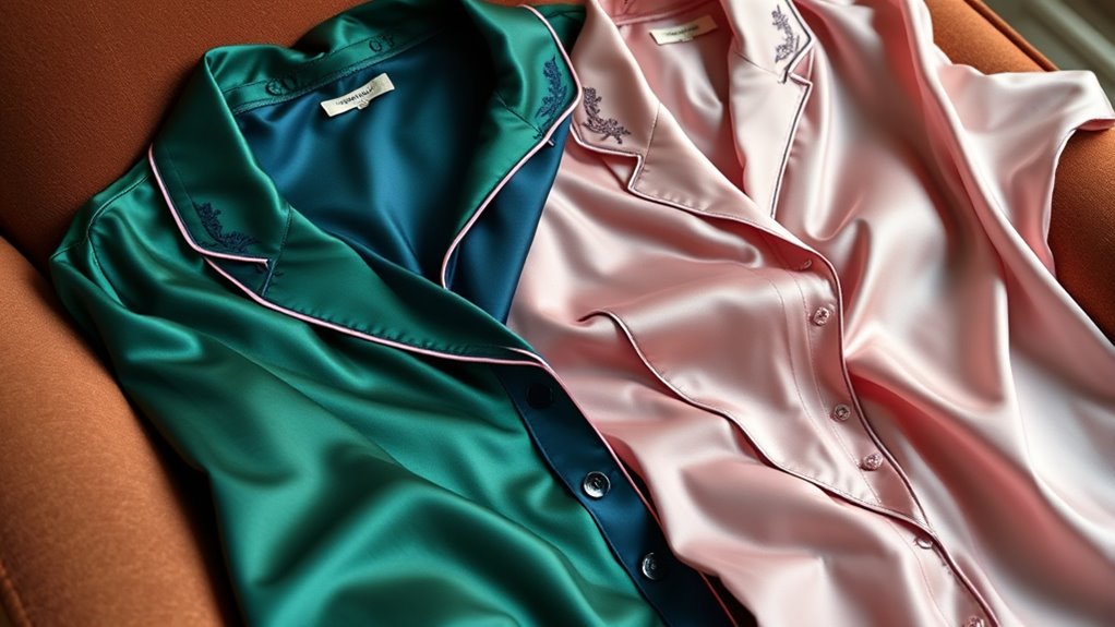 luxury silk pajama collection