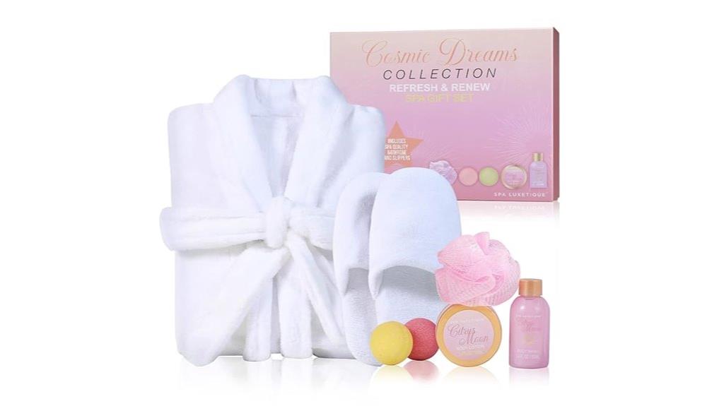 luxury spa robe set