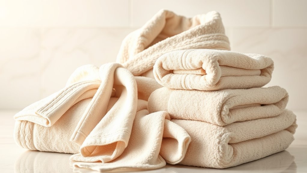luxury spa towel sets