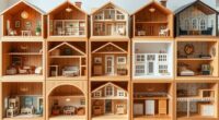 luxury wooden dollhouse collections