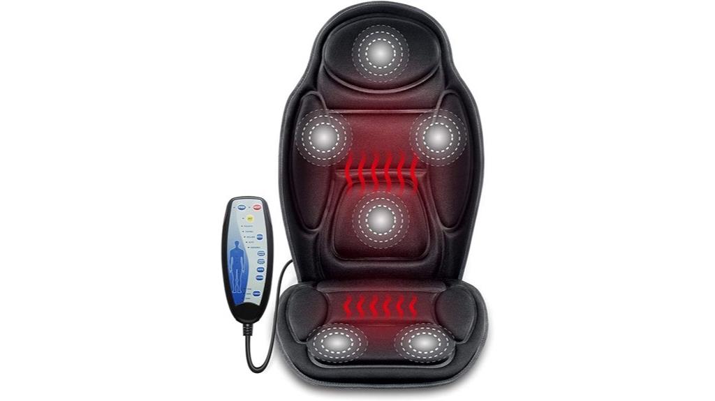 massage cushion with heat