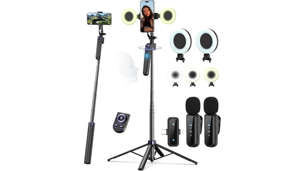 mobile vlogging gear set