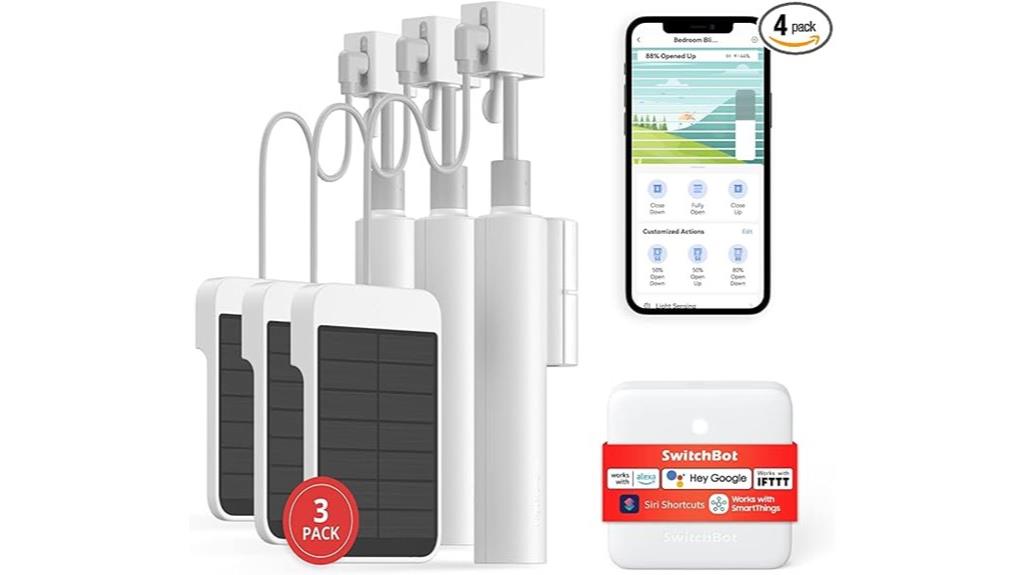 motorized blinds kit three pack