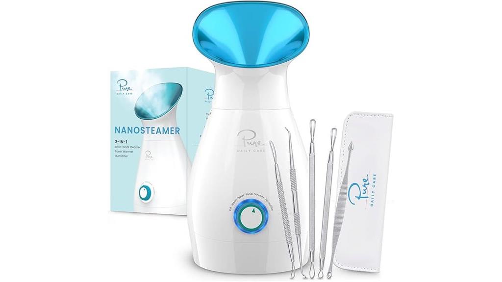 nanosteamer facial skin kit