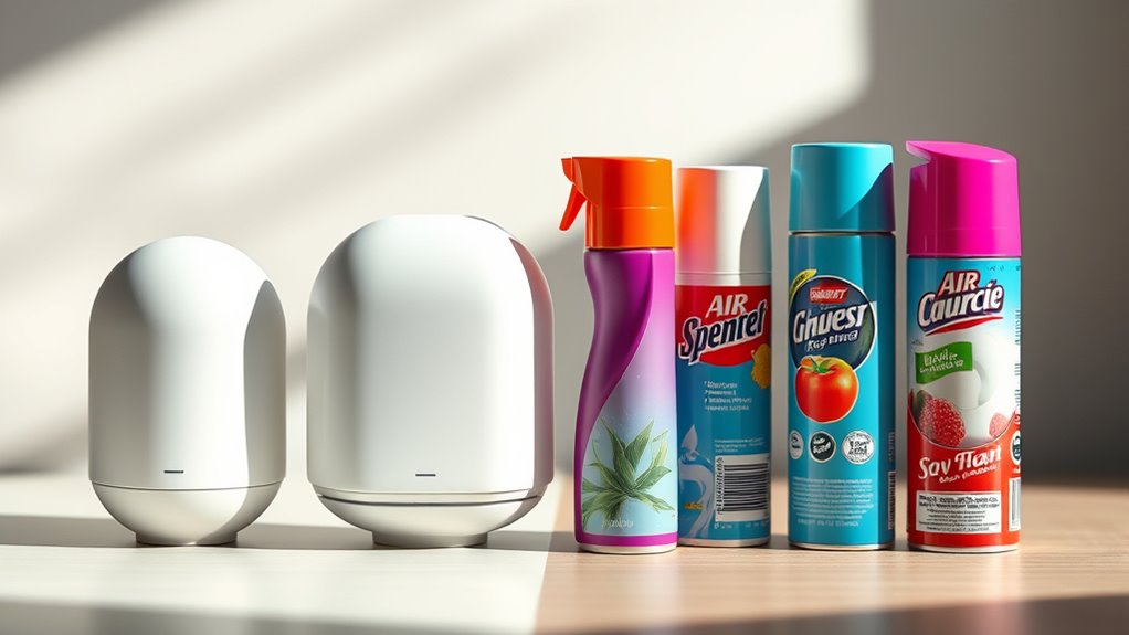 odor control versus fragrance