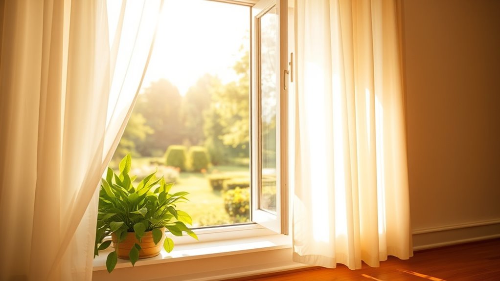 open windows safe diffusing