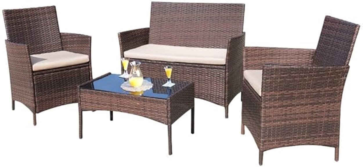 outdoor patio furniture set