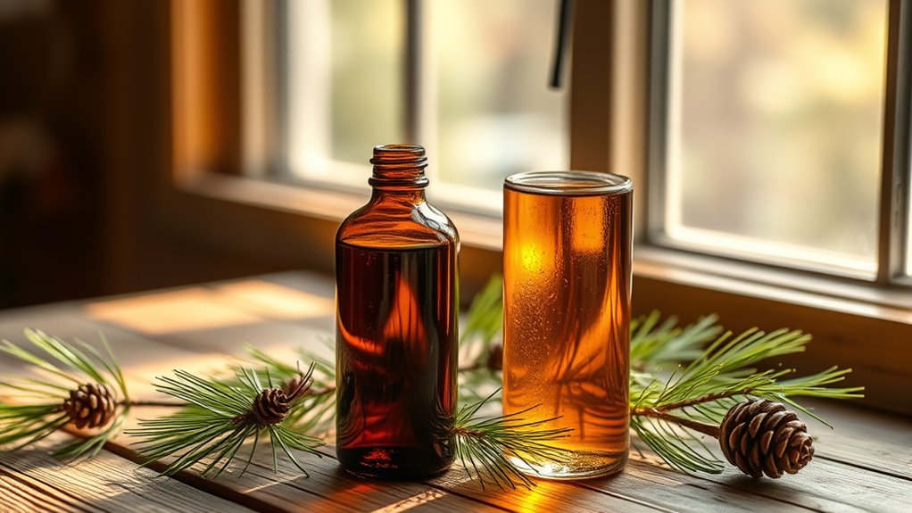 pine needle oil uses