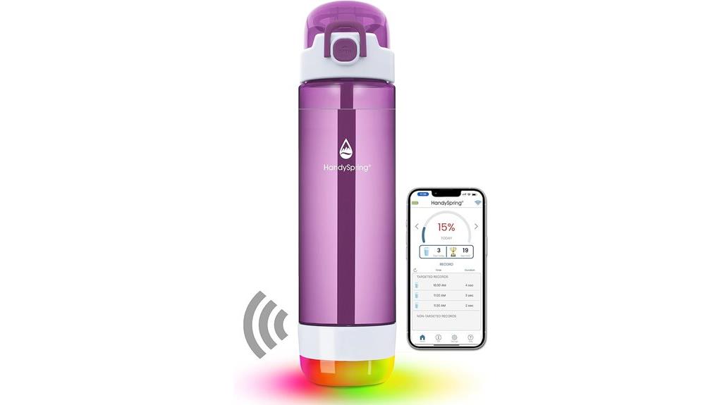 pink 26 oz water bottle