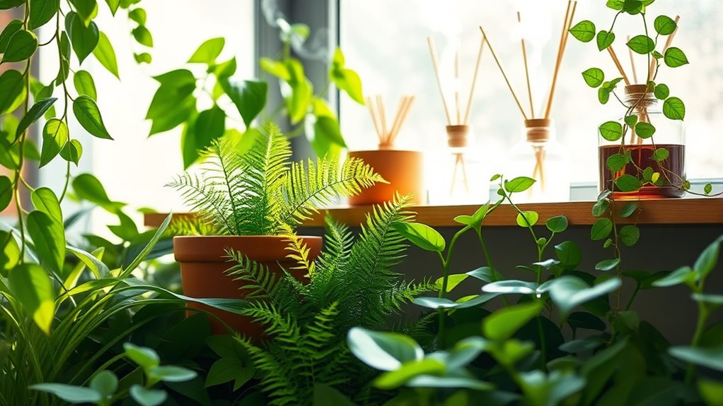 plants enhance indoor air quality