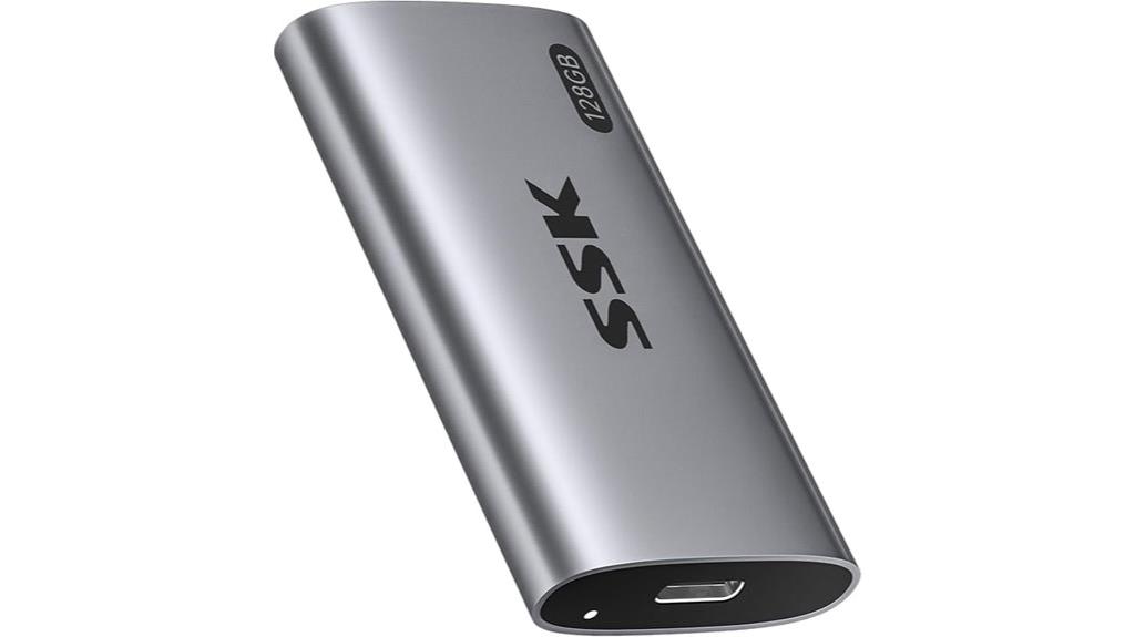 portable 128gb external ssd