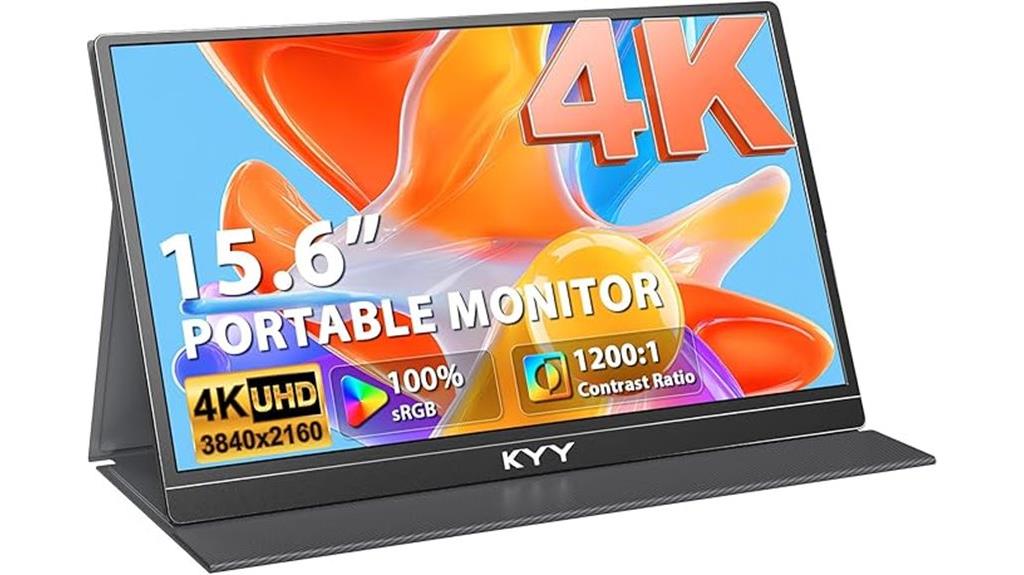 portable 15 6 uhd monitor