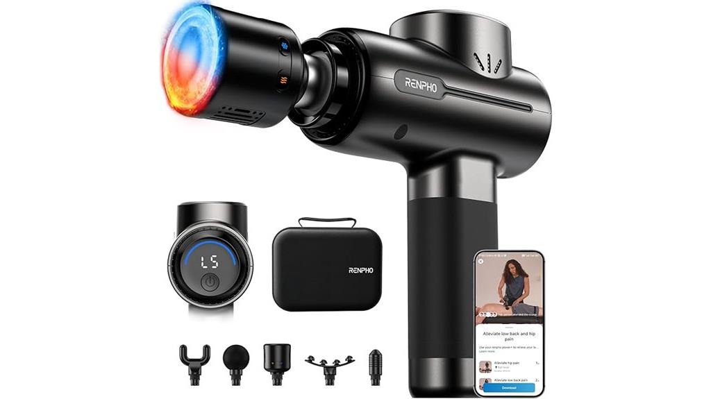 portable heat cold massager