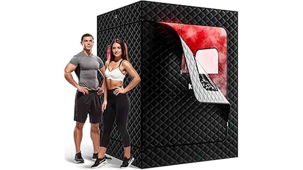 portable infrared sauna upgrade