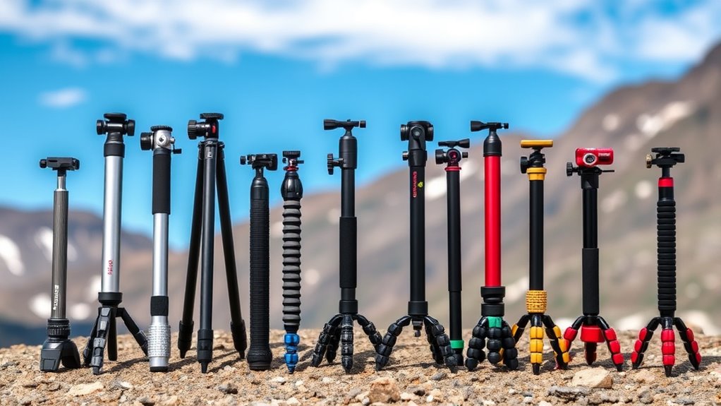 portable stable photography tripods