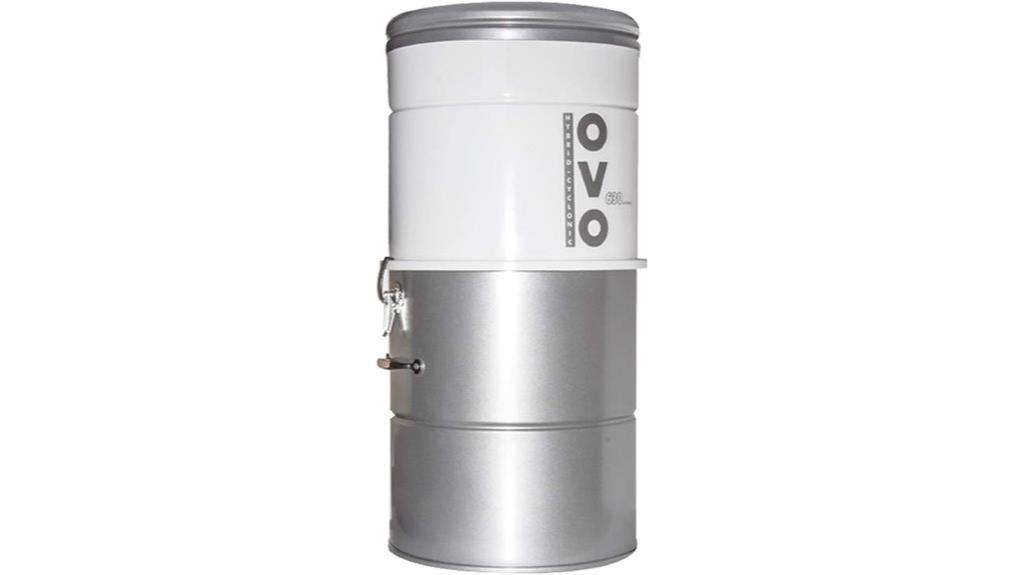powerful central vacuum system