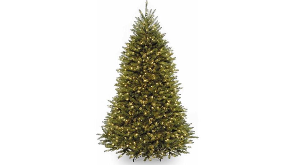 pre lit 7 5 ft christmas tree