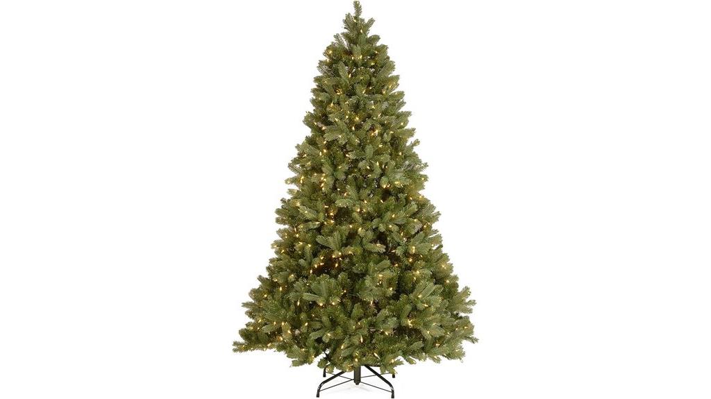 pre lit douglas fir tree