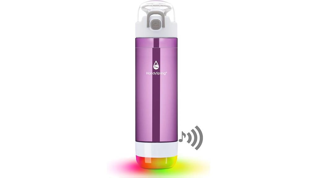 purple 26 oz water bottle